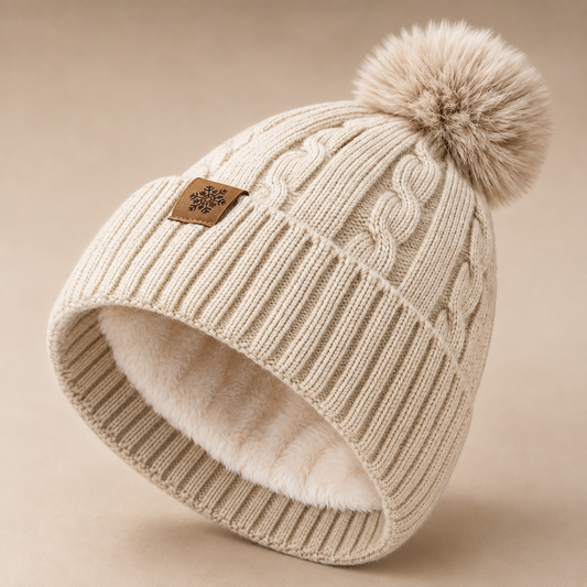 Winter Thermal Fleece Warm Fur Beanies
