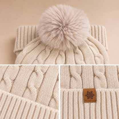 Winter Thermal Fleece Warm Fur Beanies